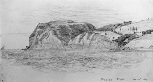 [Richmond, James Crowe] 1822-1898 :Napier Bluff. Jan. 28th 1869