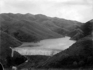Karori reservoir in Wellington