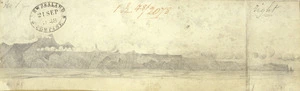 [Heaphy, Charles], 1820-1881. Attributed works :[Main entrance to Queen Charlotte Sound (?) 1848]