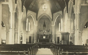 Interior of St Patrick's Catholic church, Palmerston North - Photograph taken by David James Aldersley