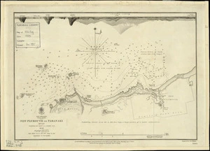 New Plymouth or Taranaki road / surveyed by J.L. Stokes ... 1849.