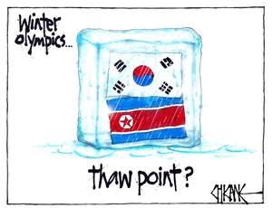 Olympic thaw