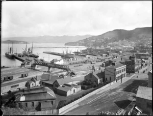 Lyttelton wharves