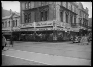 Manns Shoe Shop, Wellington