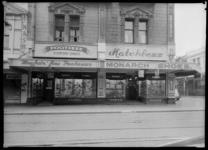 Manns Shoe Shop, Wellington