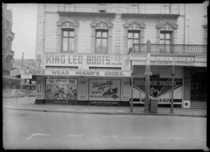 Manns Shoe Shop, Wellington