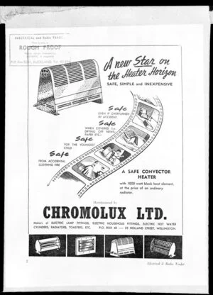 Poster, Chromolux heaters