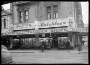 Manns Shoe Shop, Wellington