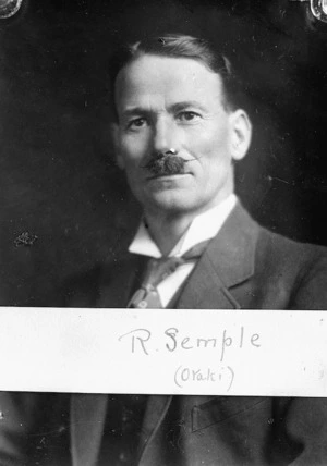 Portrait of Robert Semple