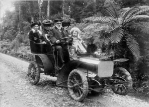 Richard John Seddon with members of his family