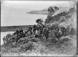 Reclamation of Mussel Bay, between Port Chalmers and Sawyers Bay, 17th September 1873.