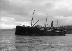 Dickie, John, 1869-1942: The ship Athenic