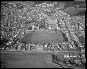 Aerial view of Athletic Park, Wellington
