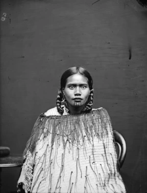 Maori woman from Hawkes Bay district