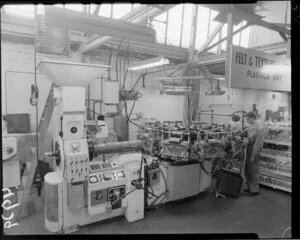 'Felt and Textiles plastics unit' in Buchanan and Edwards shoe factory