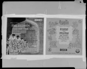 'The Yeomen of the Guards' record covers, HMV & Decca versions