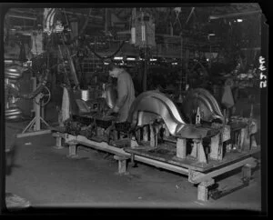 Ford Zephyr on assembly line