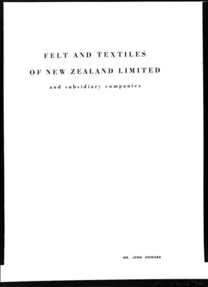 Felt & Textiles letterhead