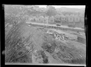 Construction of Rolleston St. Flats, Wellington