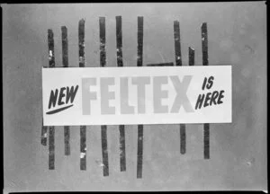 "New Feltex" advertisement