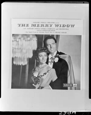 'The Merry Widow' record cover