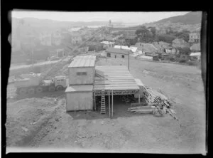Construction of Rolleston St. Flats, Wellington