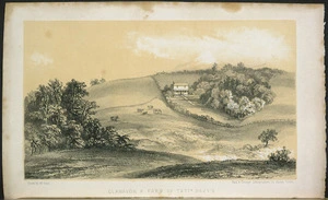 Good, Thomas, 1823-1907 :"Glanavon", a farm of Capt[ai]n Davy's. Mr Good delt.; Ford & George lith., 54 Hatton Garden. Published by Smith, Elder & Co., Cornhill.