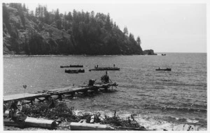 World War, 1939-1945. Norfolk Island. Ball Bay