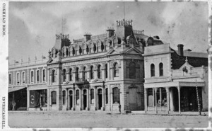 Coxhead Brothers fl 1875-1879 (Photographers) :Photograph of Mayo's Albion Hotel, Invercargill