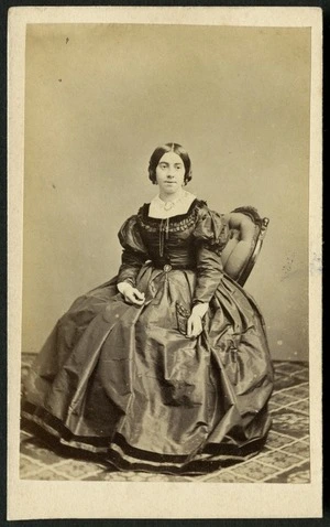 Batchelder & O'Neill: Portrait of Caroline Chevalier, née Wilkie