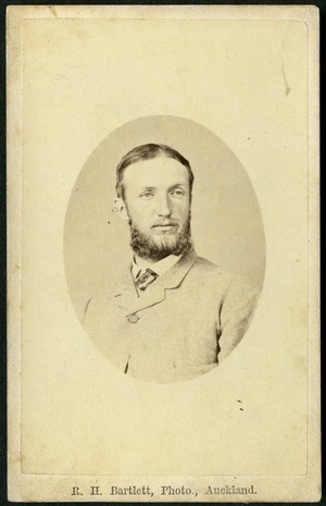 Bartlett, Robert Henry fl Auckland 1875-1880 :Photograph of Major Charles Westrupp