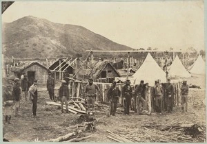 Captain Westrup's camp, Poverty Bay