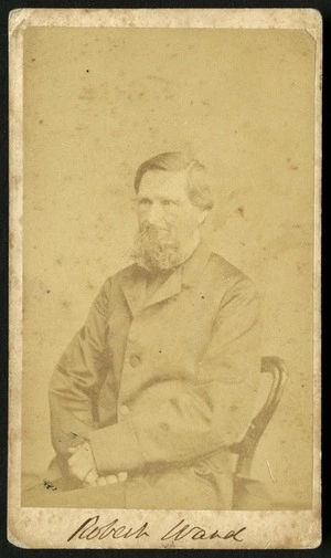 Davis, William Henry Whitmore fl 1860-1880 : Portrait of Rev Robert Ward 1816-1876