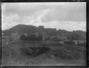 View of Epsom and Mount Eden from Mount Hobson, Auckland