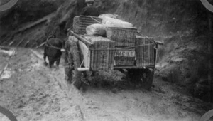 Mail delivery cart, Chatham Islands