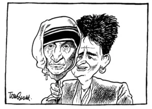Scott, Thomas 1947- :[Two faces] Evening Post, 2 July 1993.