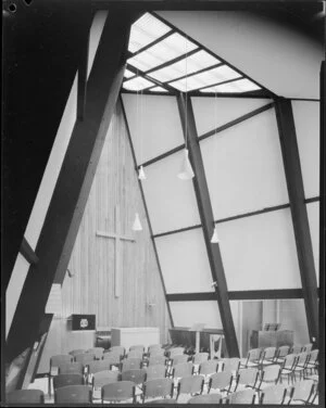 Interior, Porangahau church, Hawke's Bay