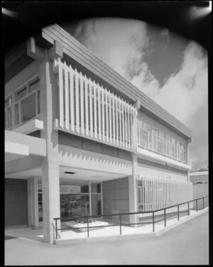 Wellington South Post Office building, front exterior