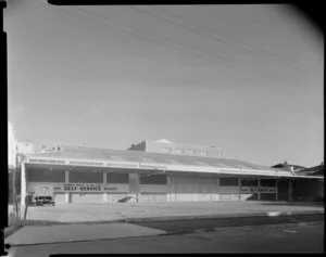 Burns Philip and Co Limited self-service wholesale warehouse, Wellington, Unit Construction