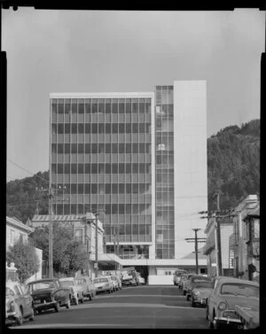 ICI building, and liquor store, Wellington