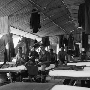 Barracks at Nyasa Camp, Kota Tinggi, Malaya