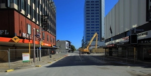 Effects of the Canterbury earthquakes of 2010 and 2011, particularly street scenes taken in the Red Zone