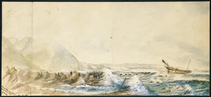 Park, Robert 1812-1870 :Rough sketch of the wreck of the Tyne on the 6th July 1845 / R. Park. - [1845?].