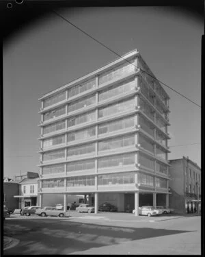 Exterior of Rostrevor House, corner of Marian and Vivian Streets, Wellington