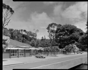 Architectural concept model of the proposed stage two build of the Forest Research Institute, Rotorua