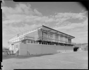 Unidentified building, possibly sports facility