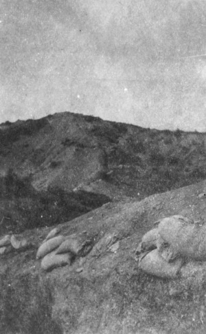 View of Carisbrook Post, Romford Road, Gallipoli, Turkey