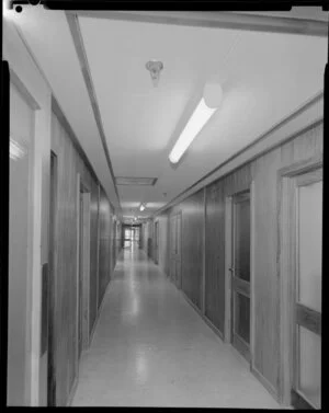 Corridor at Taita Post Office Workshop