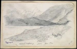 Holmes, Katherine McLean, 1849-1925 :Mount Aspiring from Glen Dhu 26 Dec [1872]