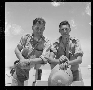 Private Freeman and Lance Sergeant McIntosh, Egypt